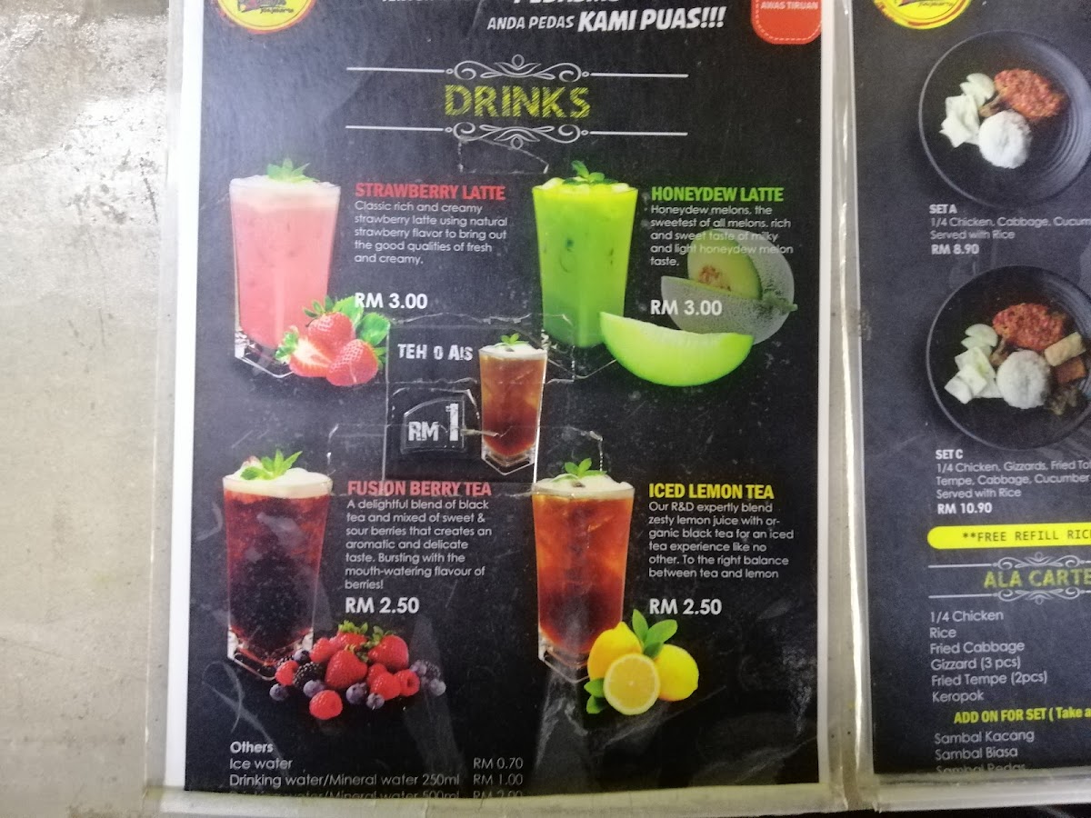 Ayam Gepuk AG Kota Bharu Photo Menu 9