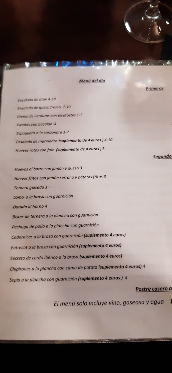Restaurante y Brasería Navaste Photo Menu 3