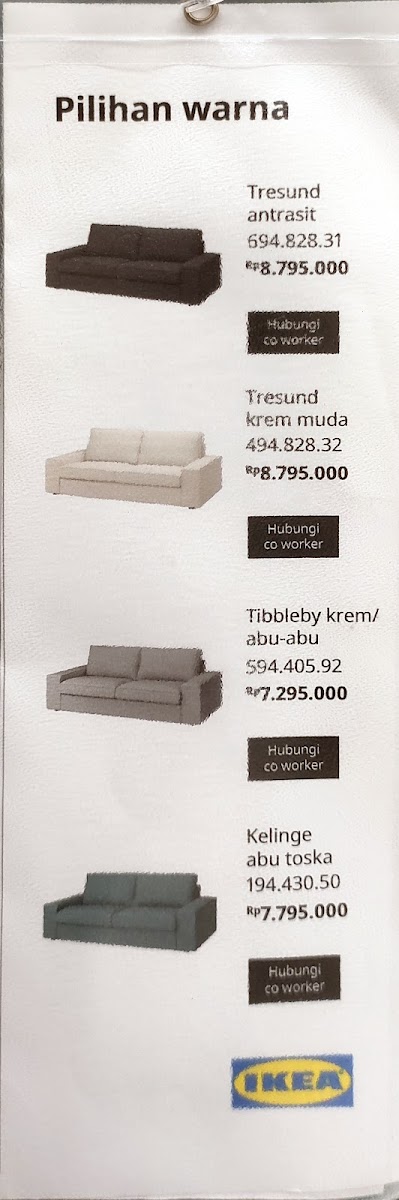 IKEA Restaurant Alam Sutera Photo Menu 10
