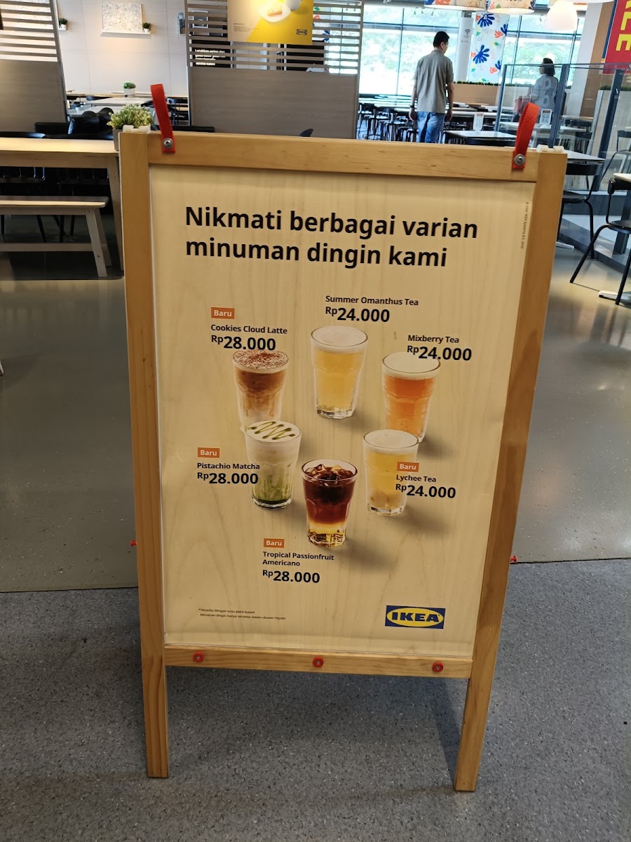 IKEA Restaurant Alam Sutera Photo Menu 2