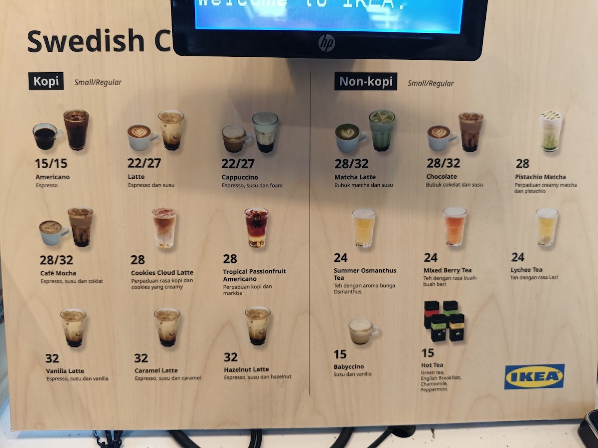 IKEA Restaurant Alam Sutera Photo Menu 4