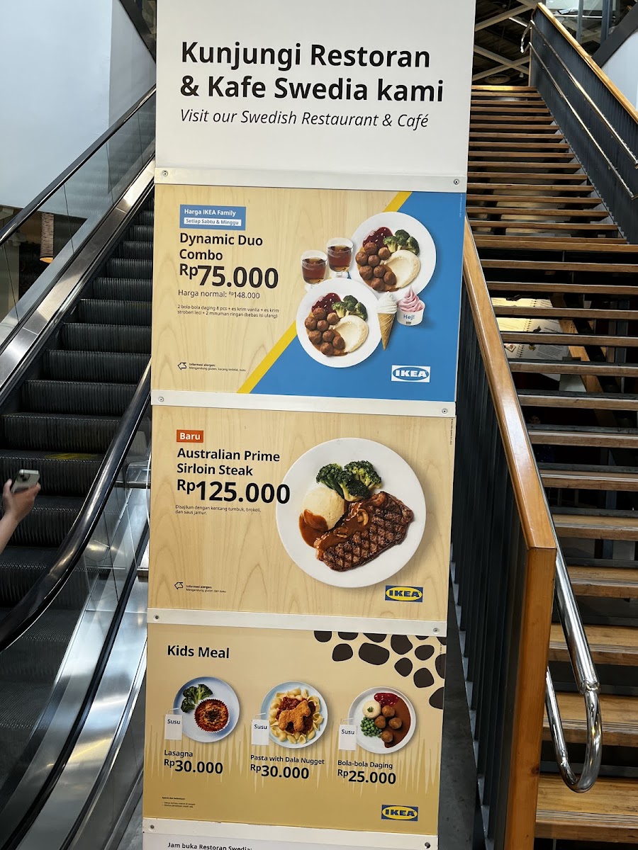 IKEA Restaurant Alam Sutera Photo Menu 5