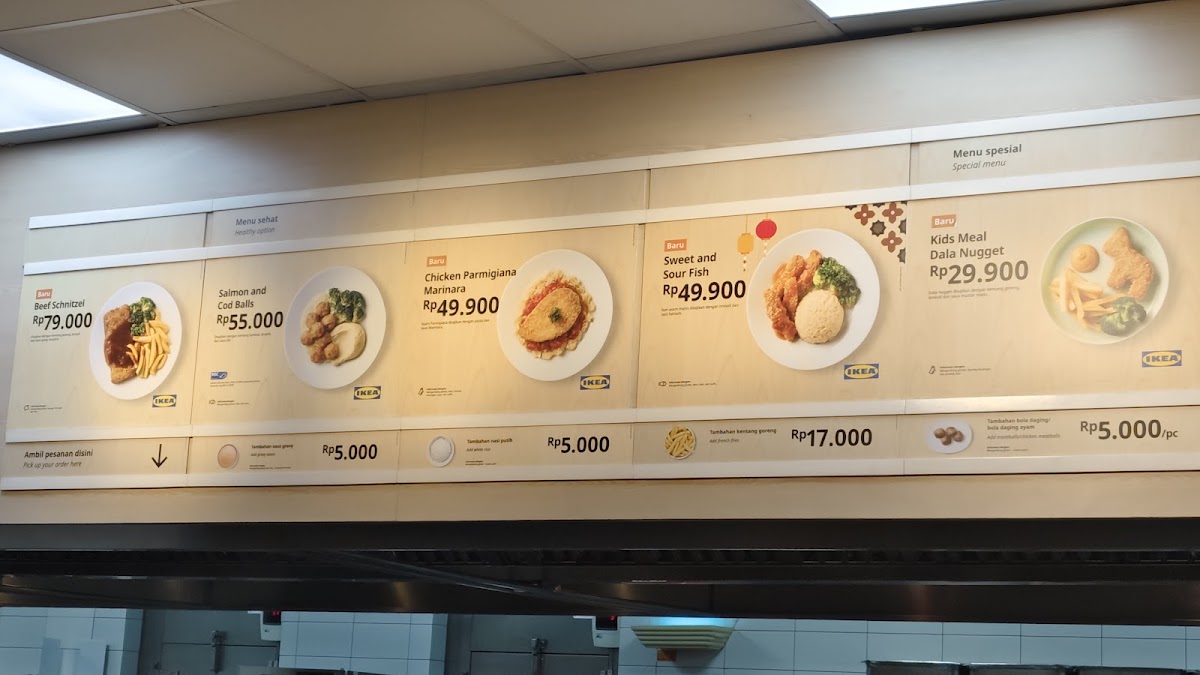 IKEA Restaurant Alam Sutera Photo Menu 6