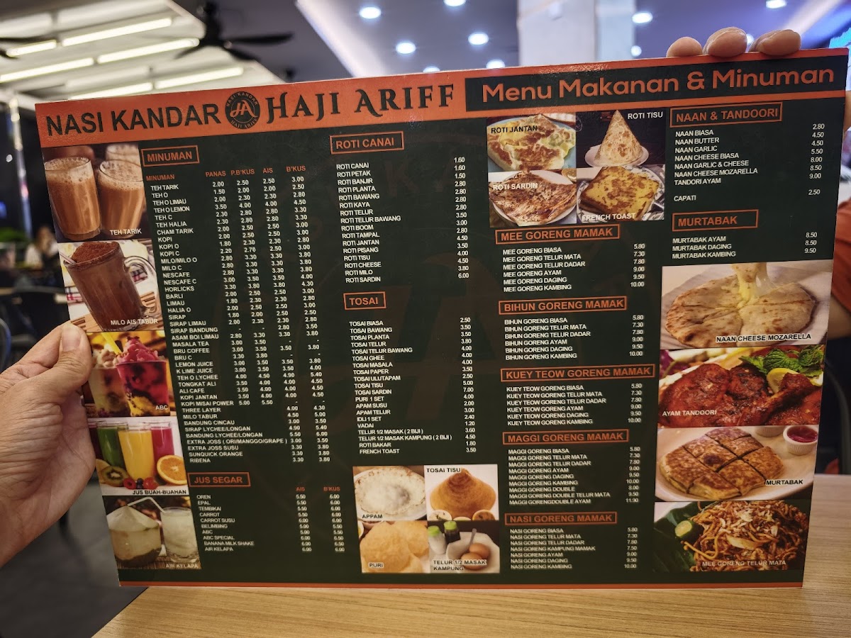 Nasi Kandar Haji Ariff Photo Menu 4