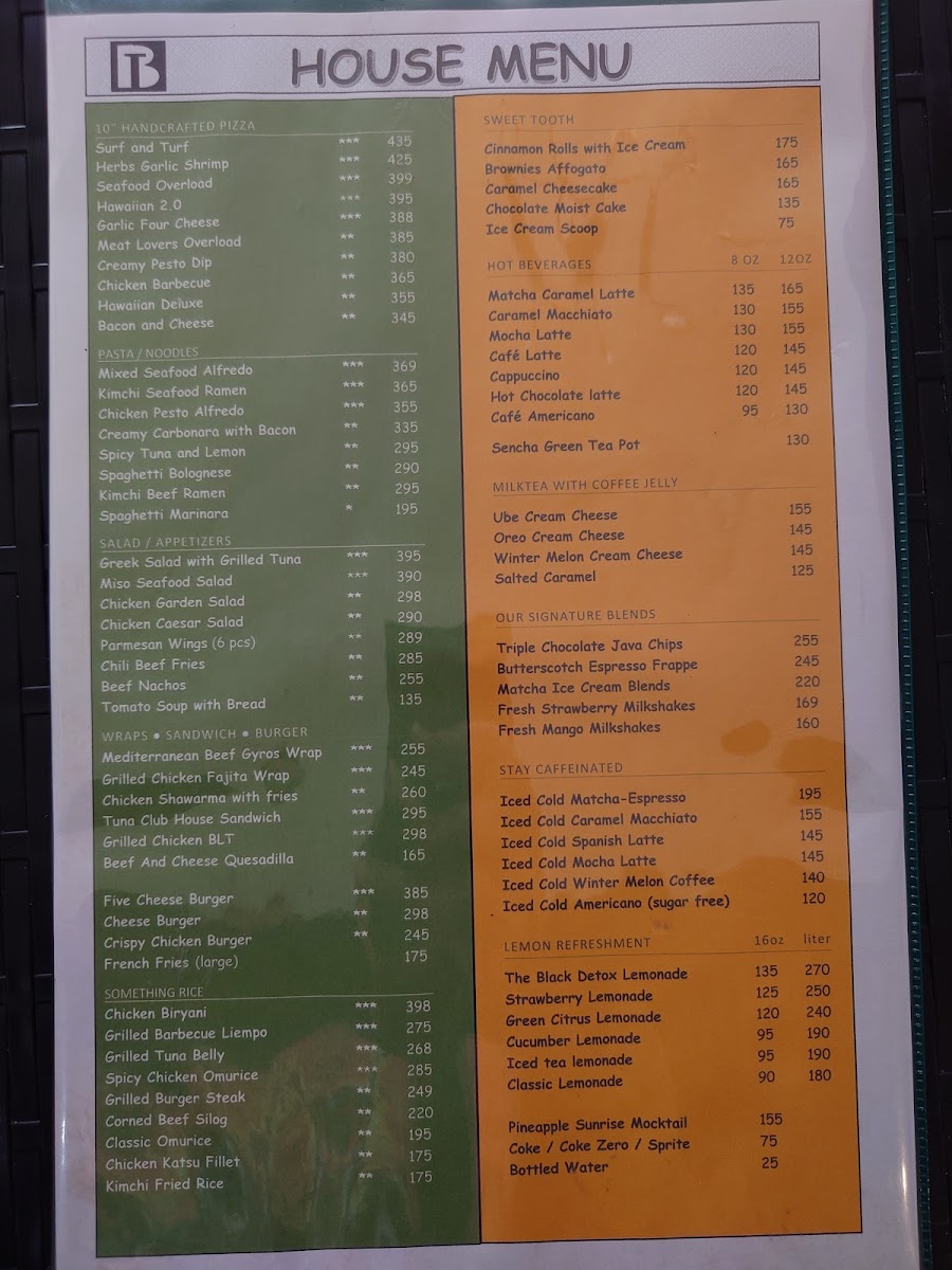 Board & Trays Cafe Photo Menu 1