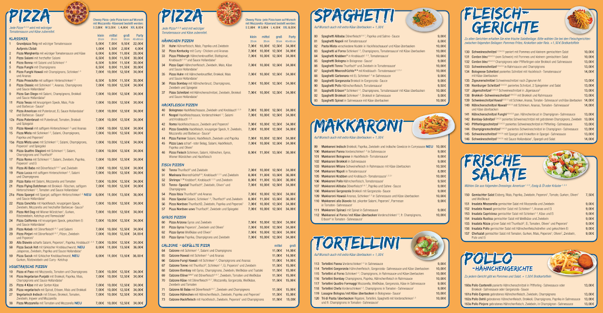 Pizza Service Bombay Photo Menu 1