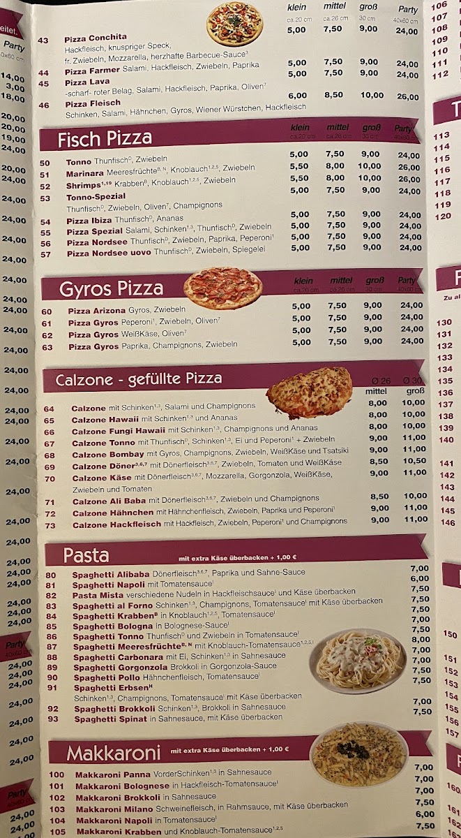 Pizza Service Bombay Photo Menu 6