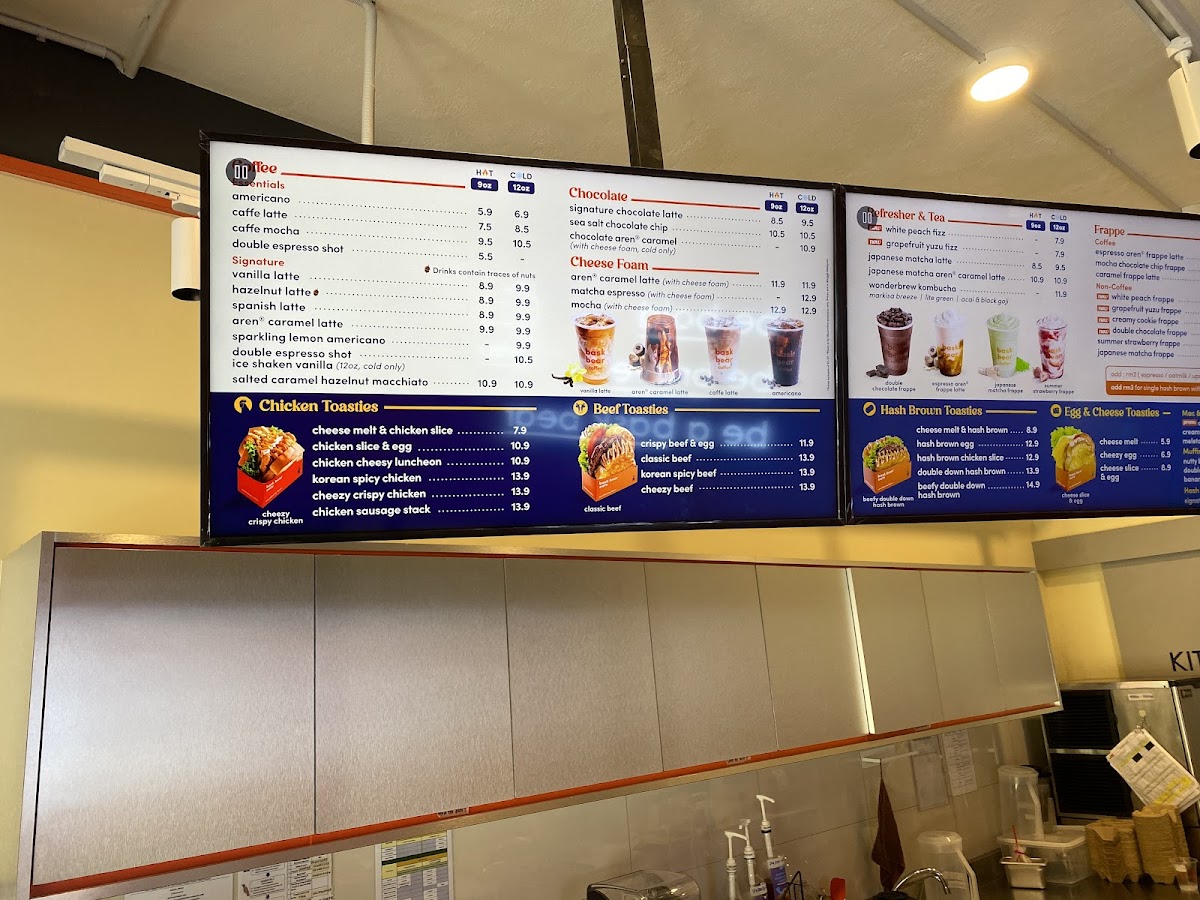 Bask Bear Coffee Kampar Photo Menu 1