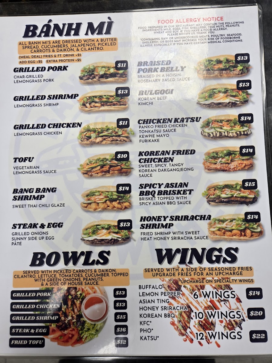 Banh Mi Boys - Metairie Photo Menu 1