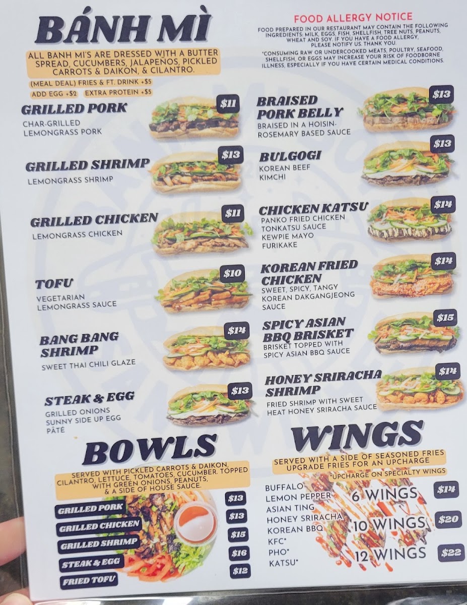 Banh Mi Boys - Metairie Photo Menu 2