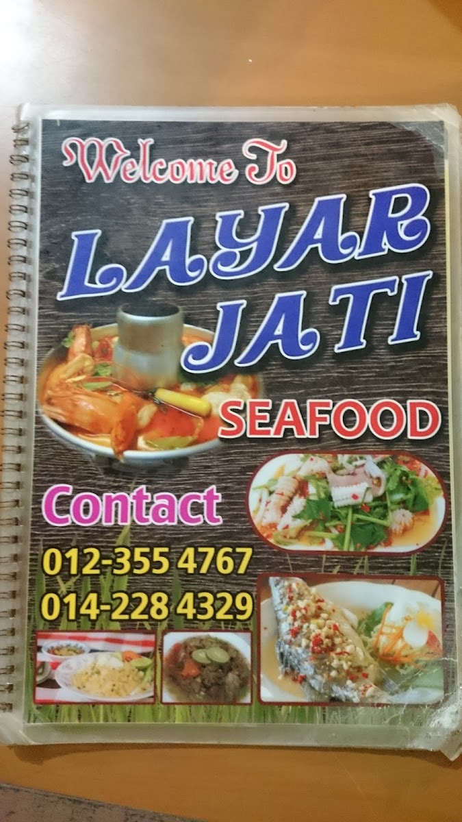 Restoran Layar Jati Seafood Photo Menu 7