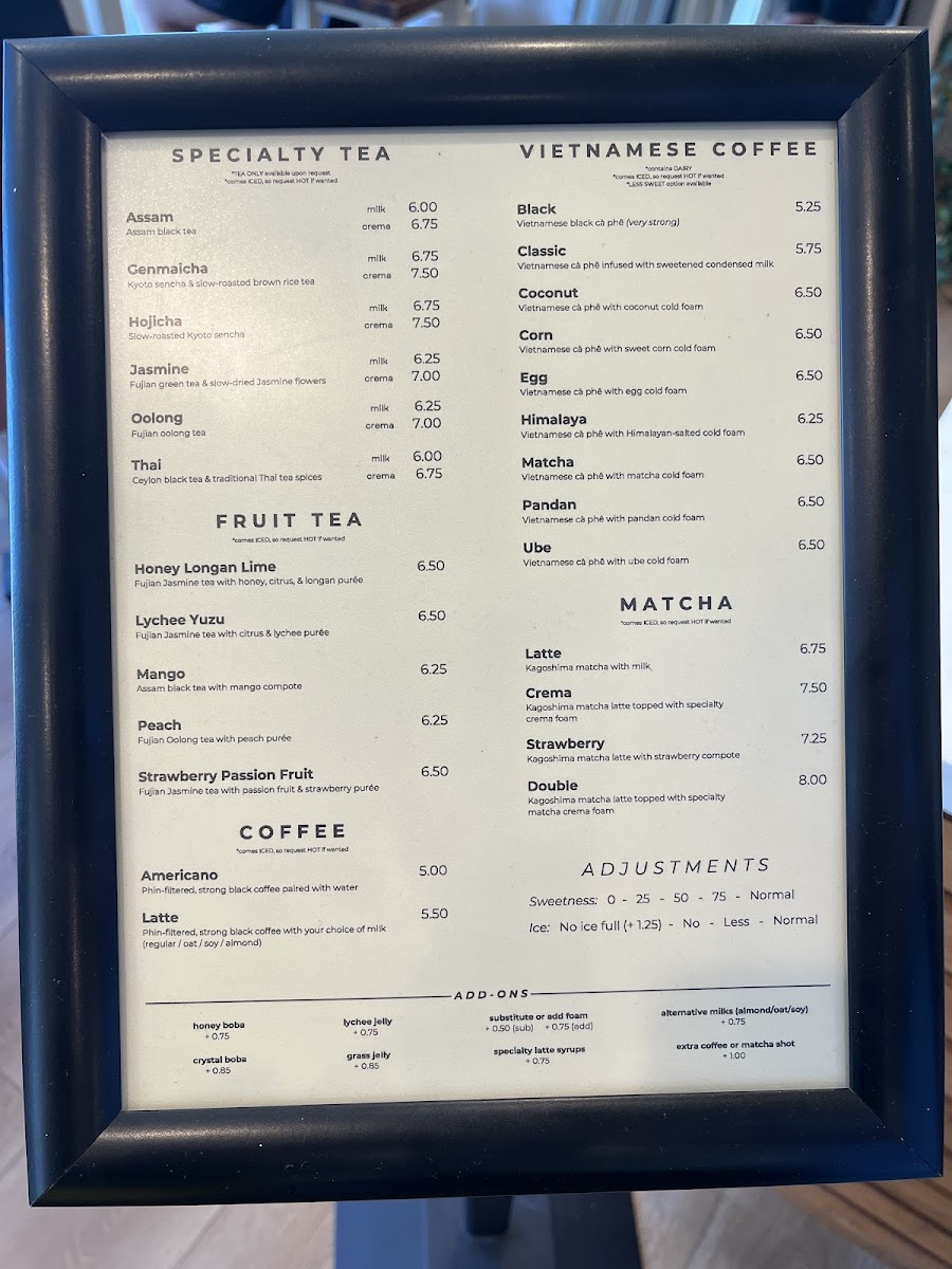 Atra Cafe Photo Menu 2