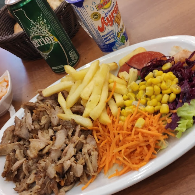 Assiette de Kebab Veau Et Dinde