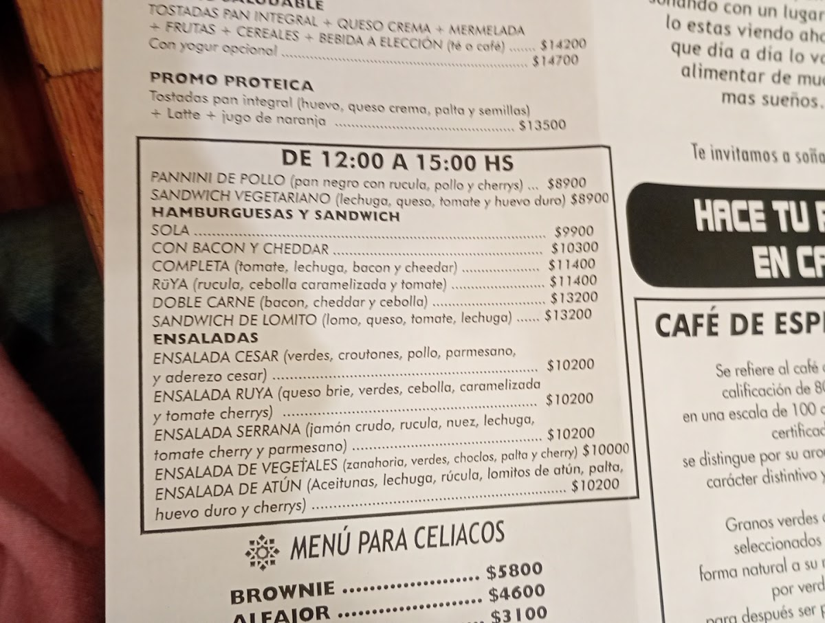 Rüya Coffee Store Photo Menu 10