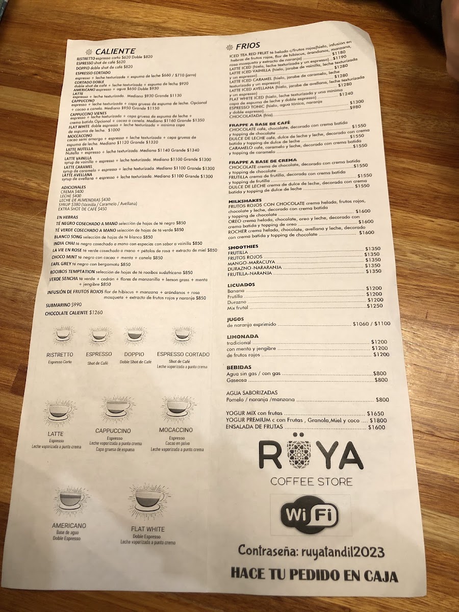 Rüya Coffee Store Photo Menu 5