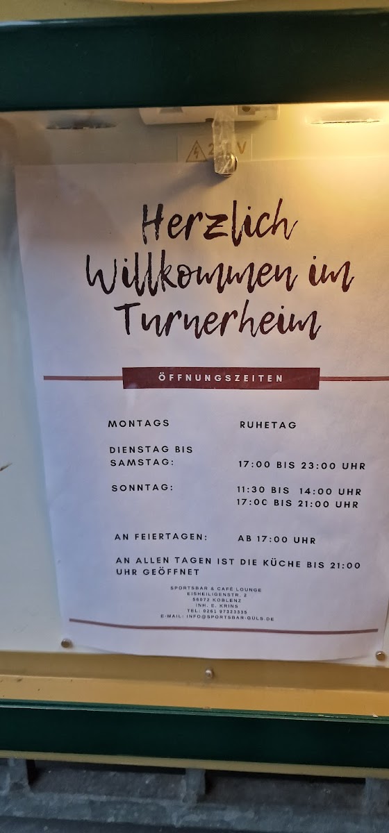 Restaurant Turnerheim Güls Photo Menu 7