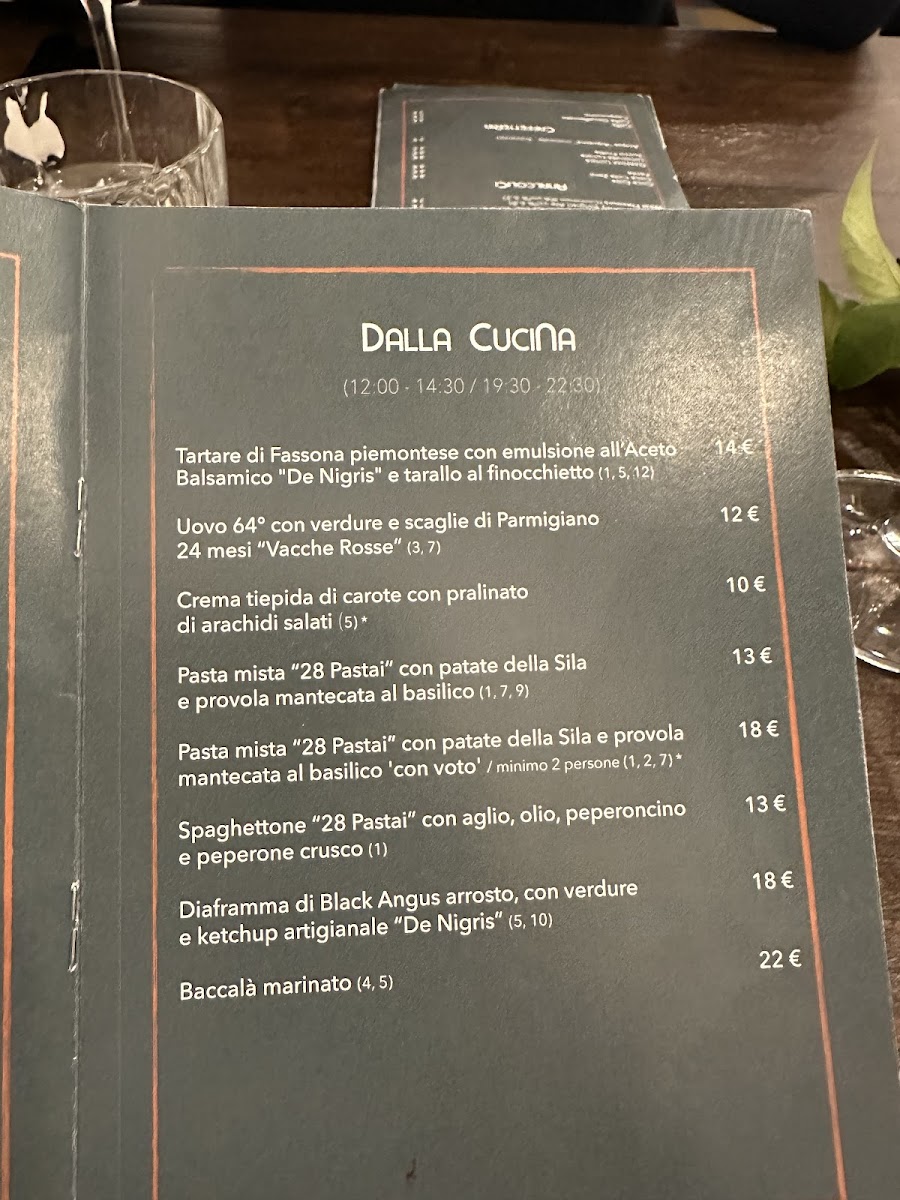 CREDA - Gastronomia popolare Photo Menu 1