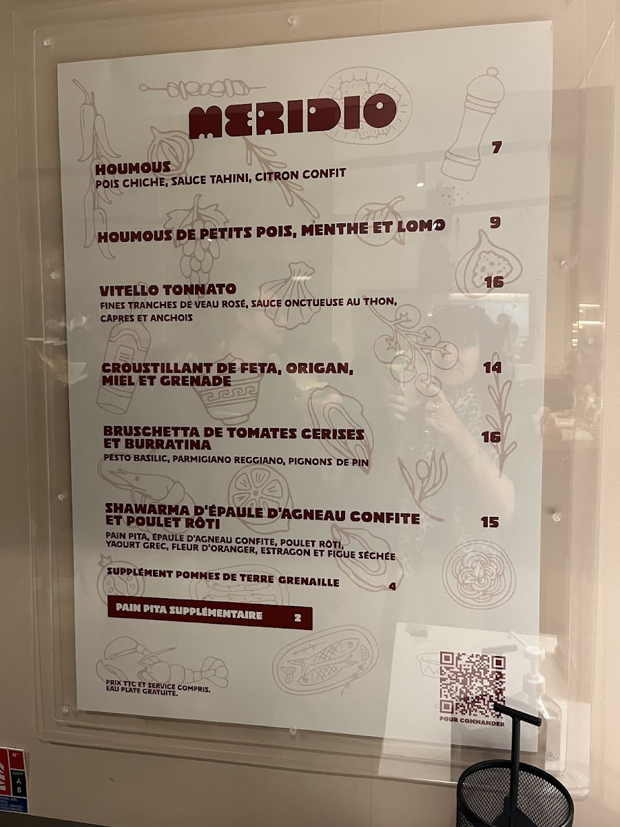 Sept Lieux Photo Menu 5