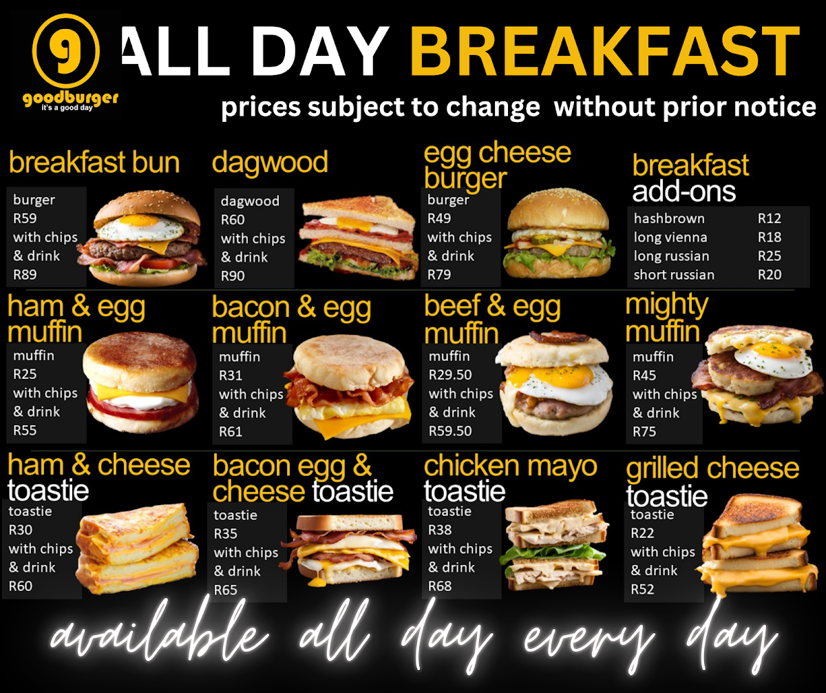 Goodburger (Fleurdal) Photo Menu 1