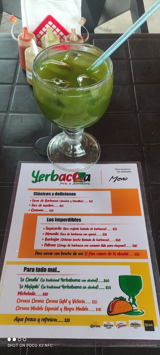 Los Yerbacoa Photo Menu 4