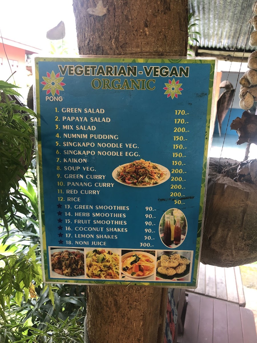 Vegan Organic by Mrs Pong Photo Menu 2