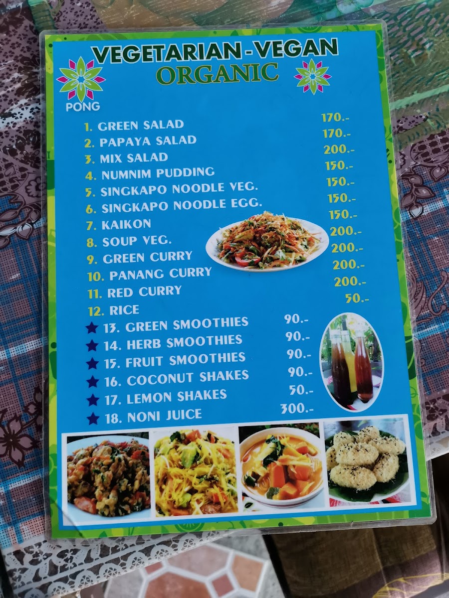 Vegan Organic by Mrs Pong Photo Menu 4