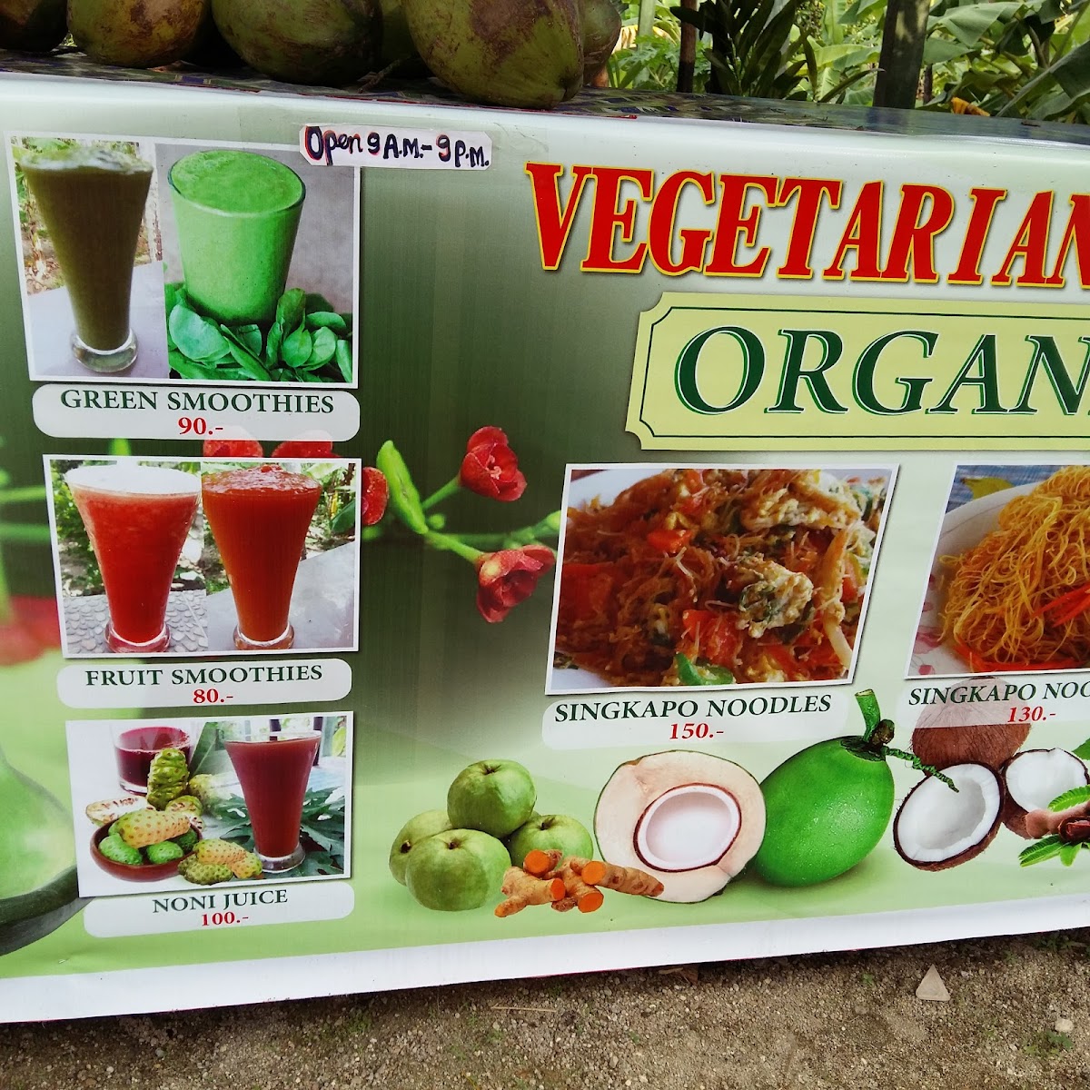 Vegan Organic by Mrs Pong Photo Menu 5