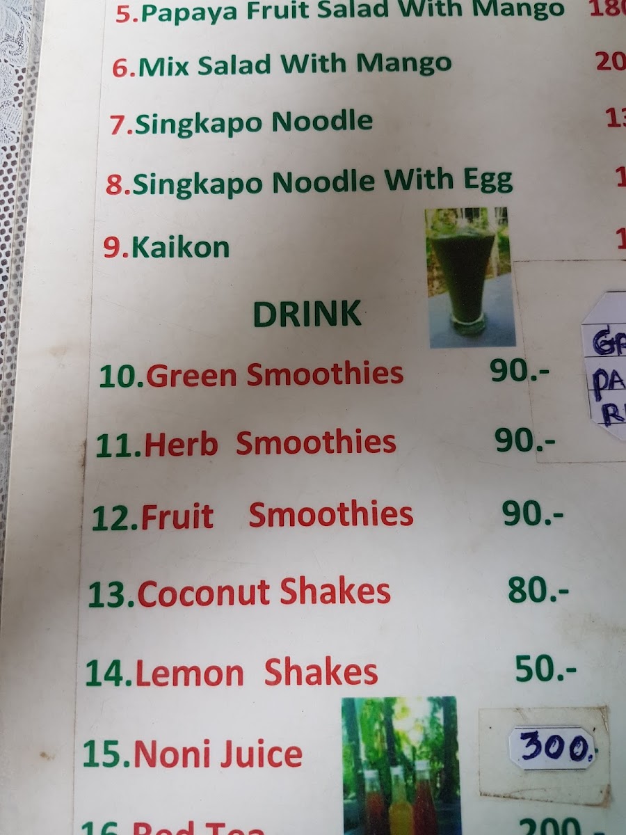 Vegan Organic by Mrs Pong Photo Menu 7