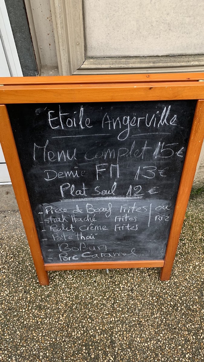 Restaurant bar angervillois Photo Menu 1