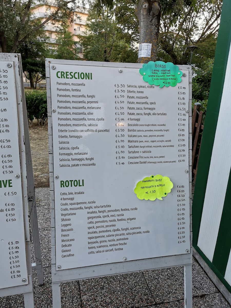 Chiosco Dei Giardini Photo Menu 10