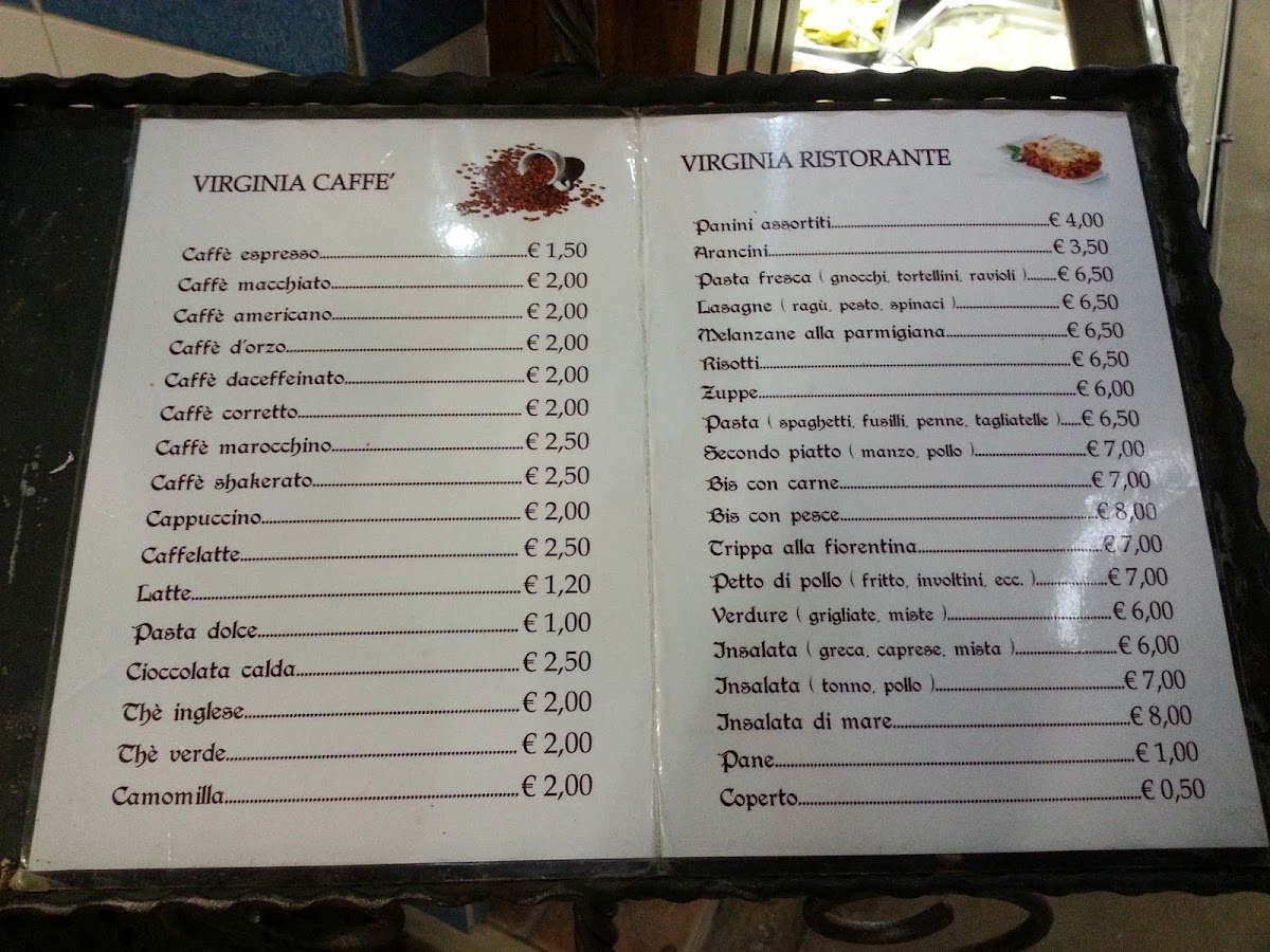 Virginia Caffè Photo Menu 3