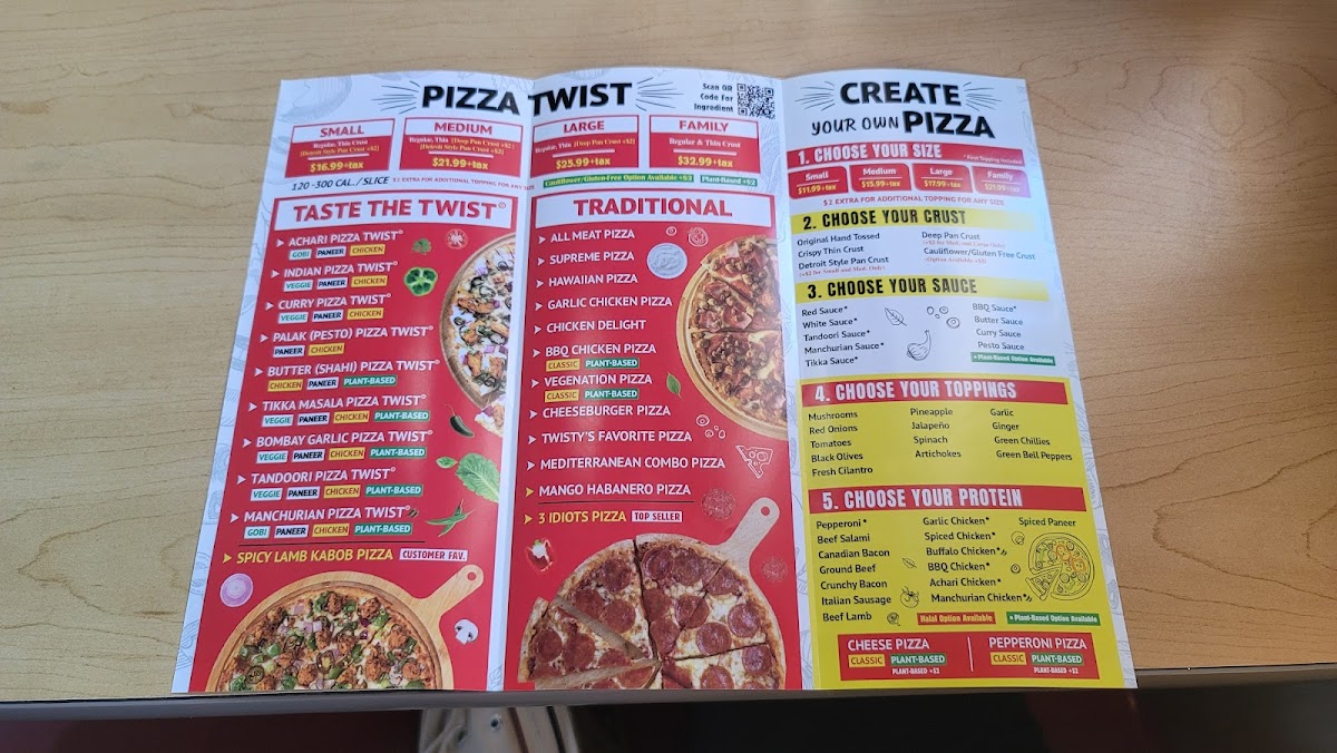 Pizza Twist Photo Menu 1