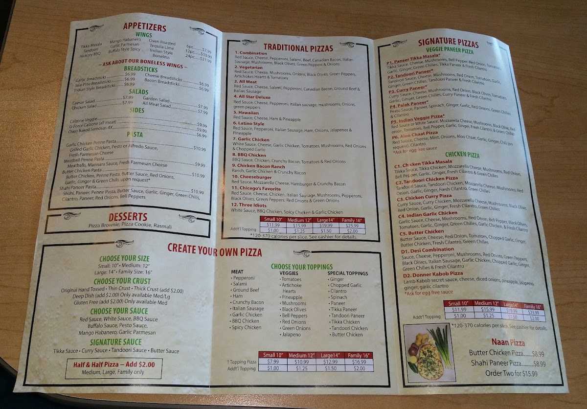 Pizza Twist Photo Menu 5