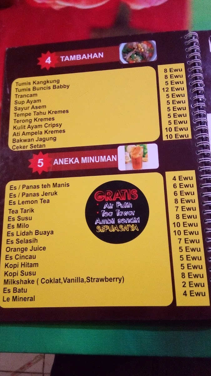 Ayam Geprek Mbok Nah Photo Menu 2
