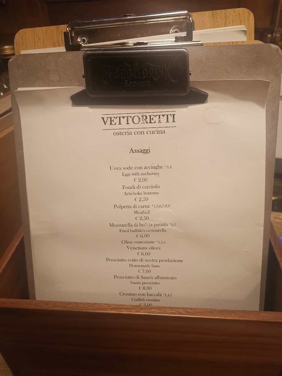 Osteria da Vettoretti Photo Menu 6
