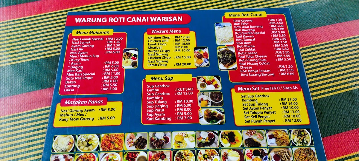 Roti Canai Warisan Photo Menu 1