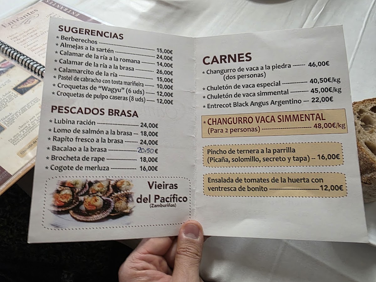 Parrillada Santa Comba Photo Menu 2