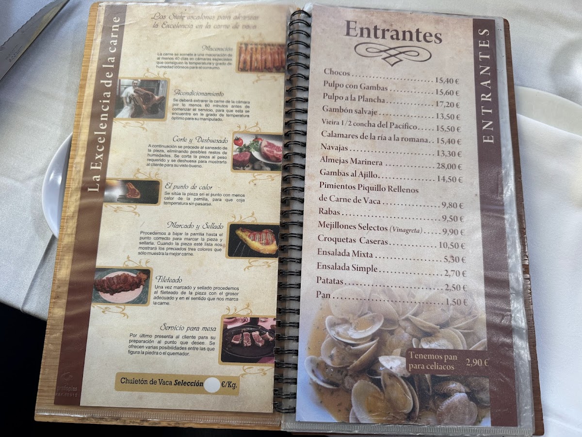 Parrillada Santa Comba Photo Menu 8