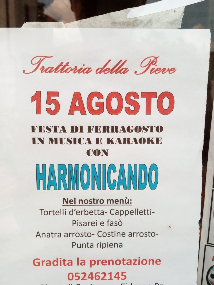 trattoria della pieve Photo Menu 4
