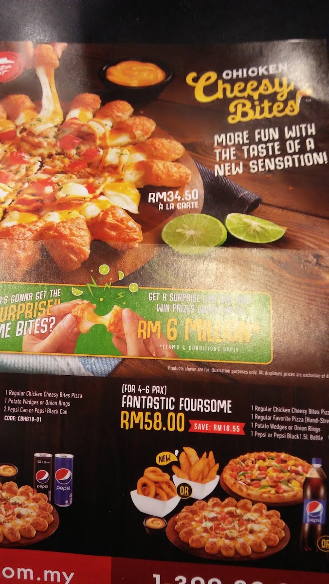 Pizza Hut Delivery Muadzam Shah Photo Menu 4