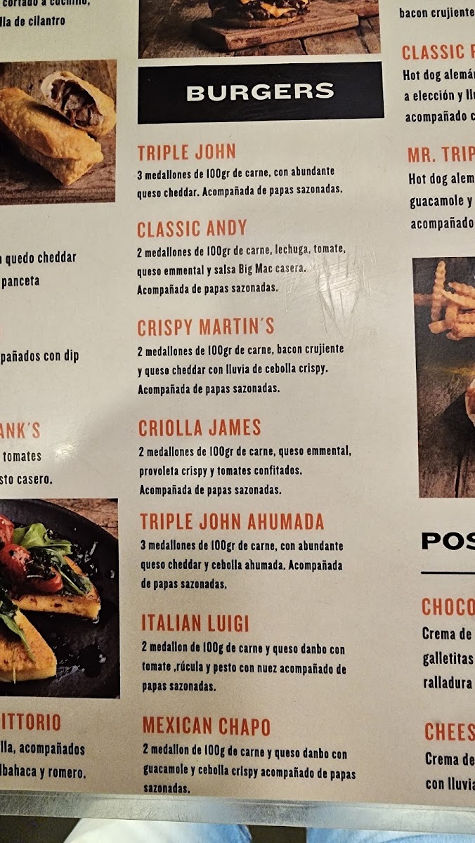 CANNIBALE Burger Photo Menu 1