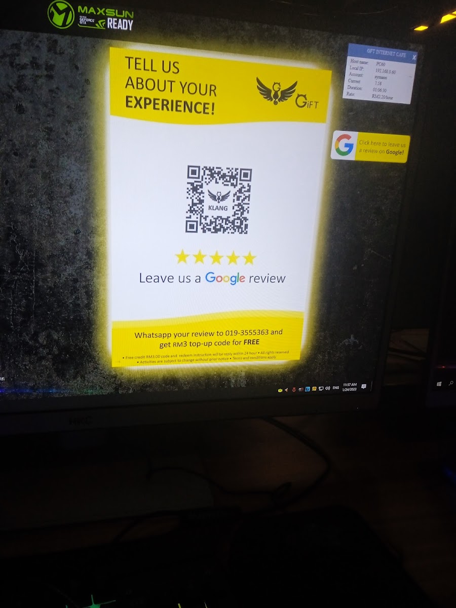 Gift Internet Cafe Bandar Baru Klang Photo 3