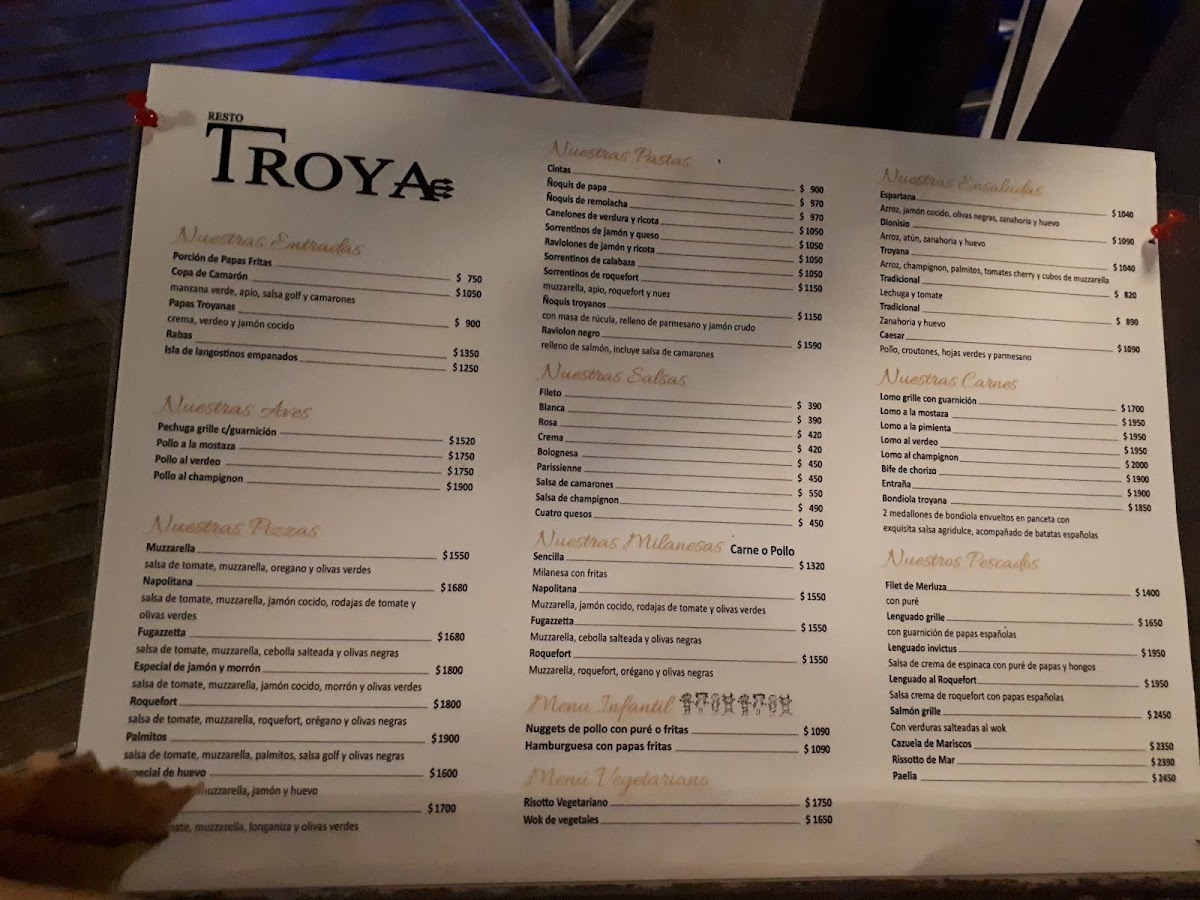 TROYA Photo Menu 7