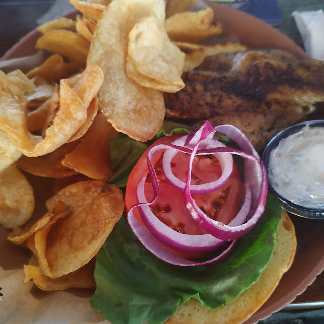 Grouper Sandwich Platter