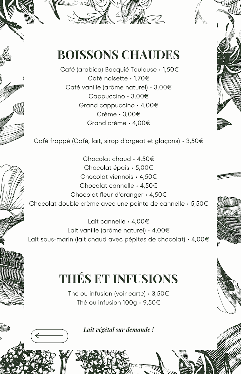 Dip's Tea - Salon de Thé Photo Menu 3