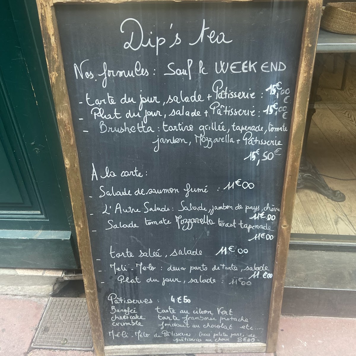 Dip's Tea - Salon de Thé Photo Menu 6