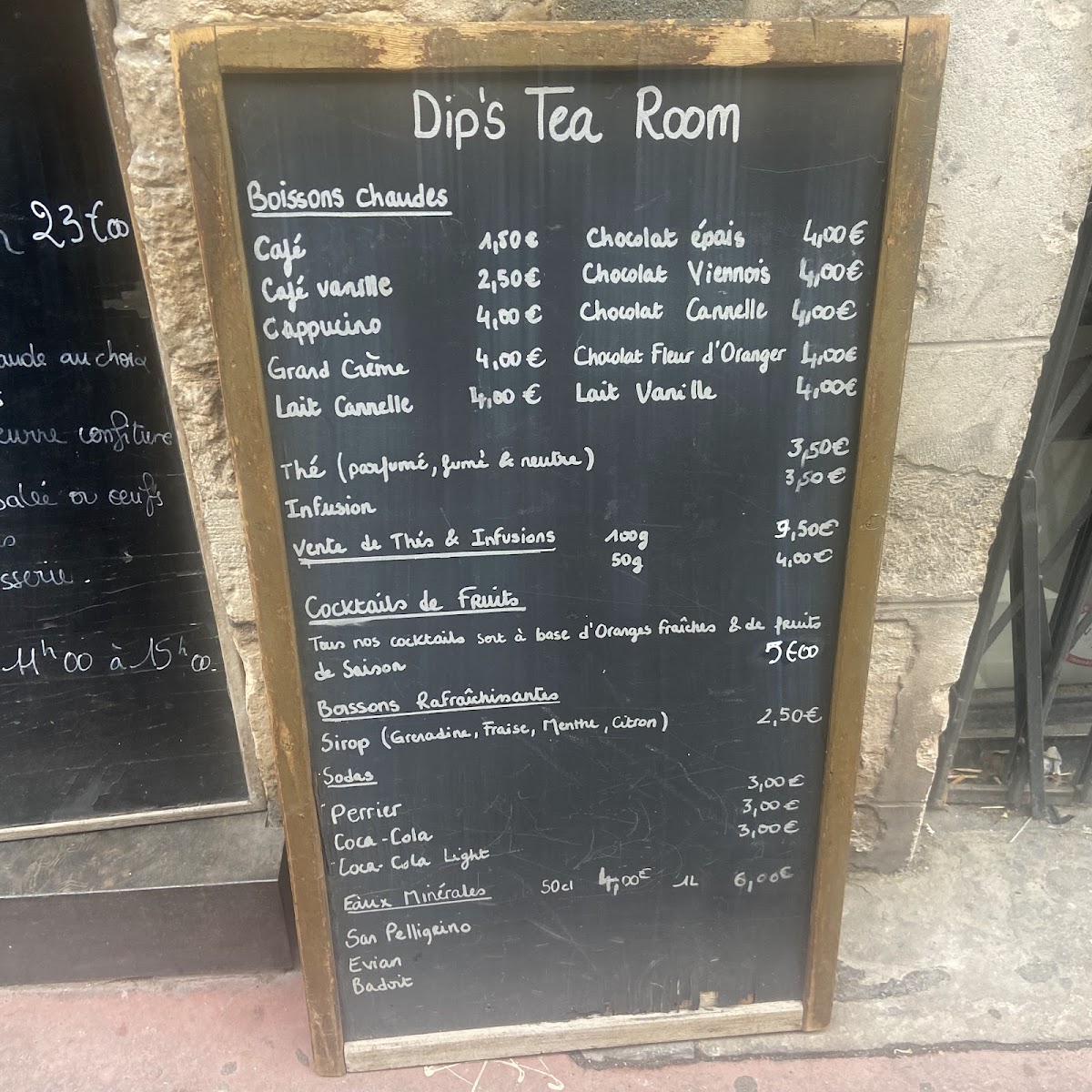 Dip's Tea - Salon de Thé Photo Menu 9