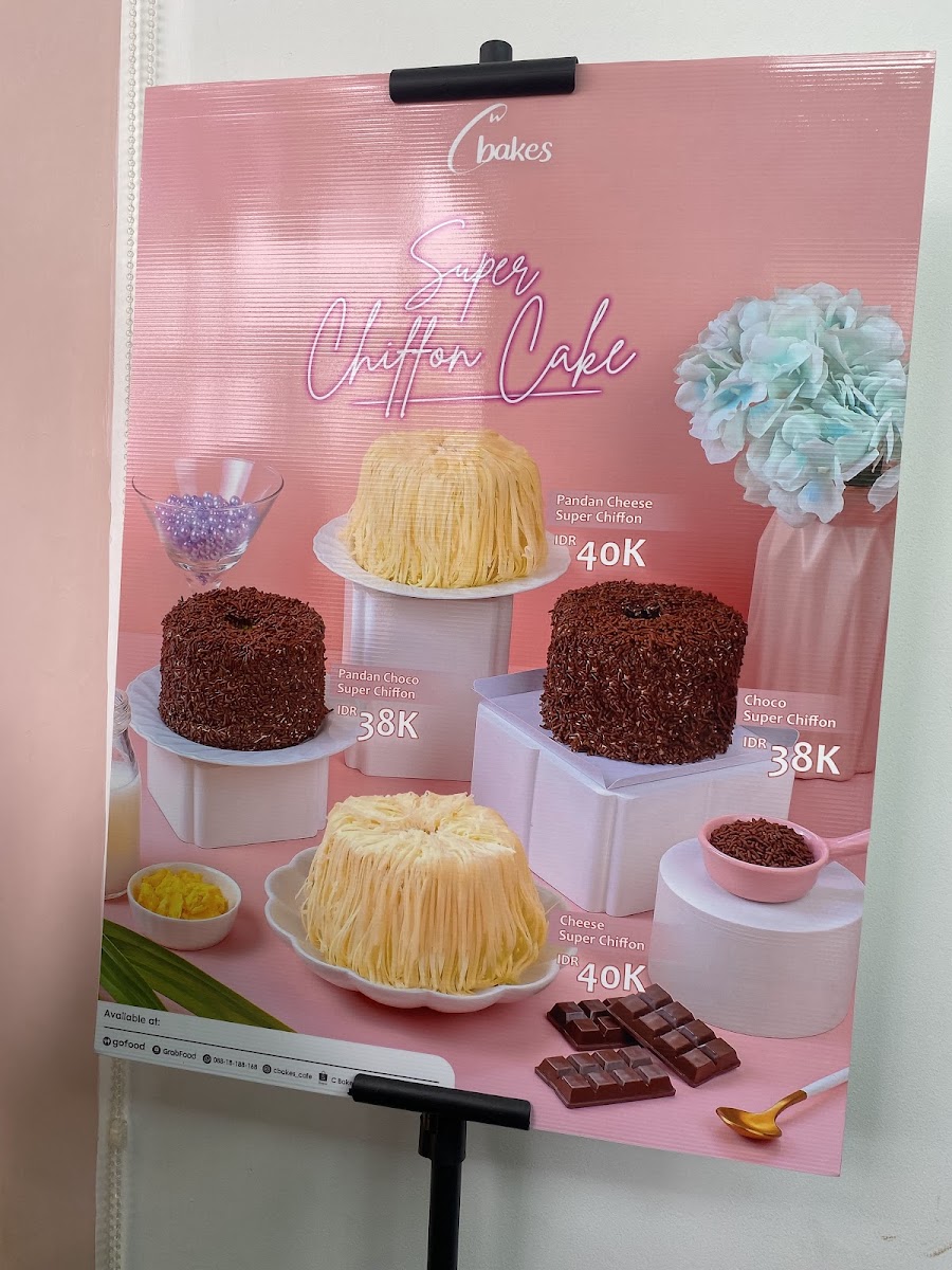 C Bakes, Modernland Photo Menu 5