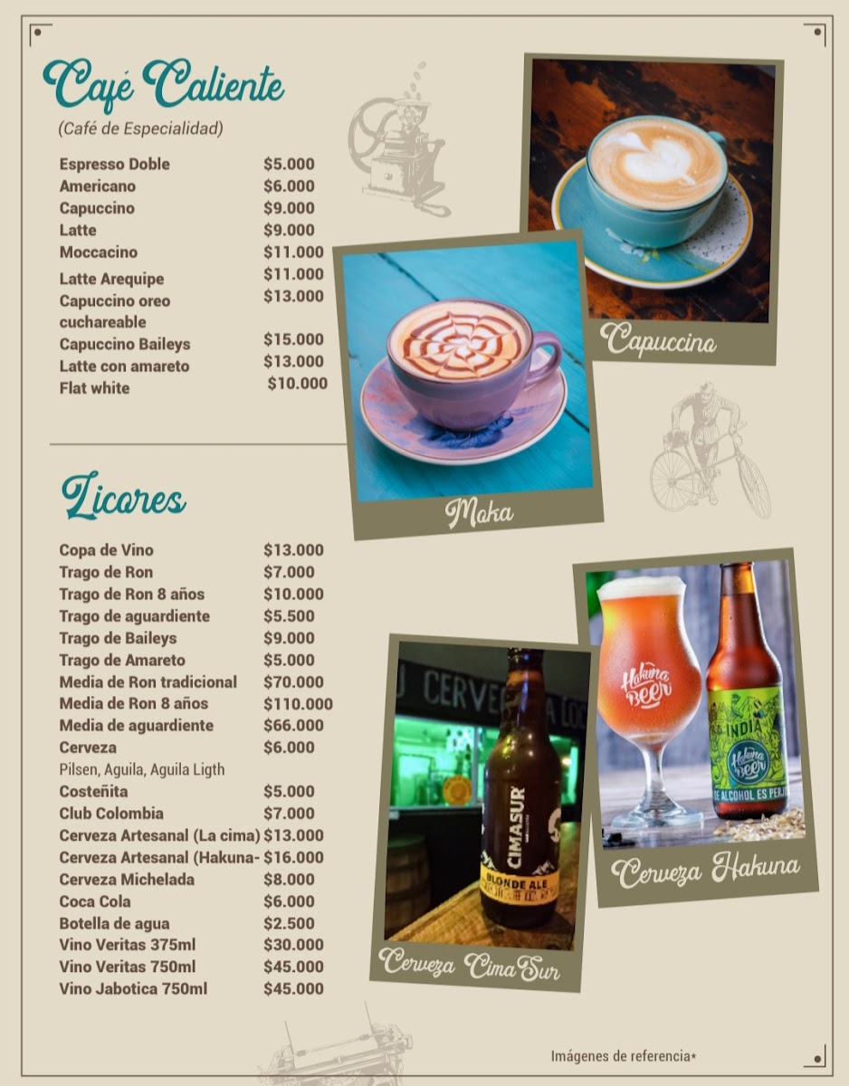 El café de Sure Photo Menu 5