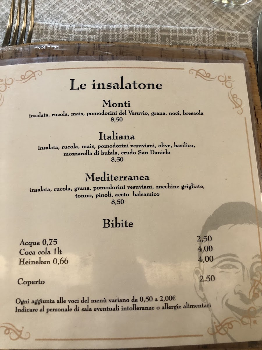 Le Narici Restaurant Photo Menu 6